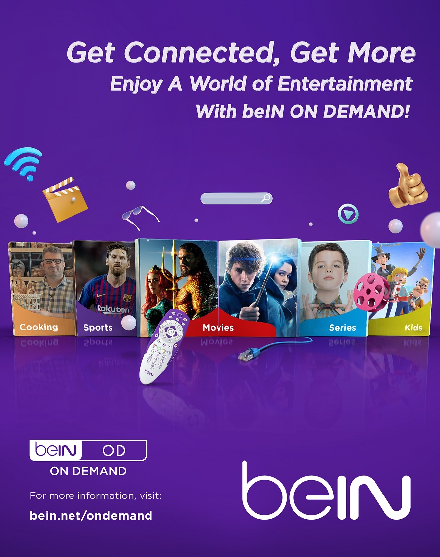 Get Connected, Get More with beIN ON DEMAND