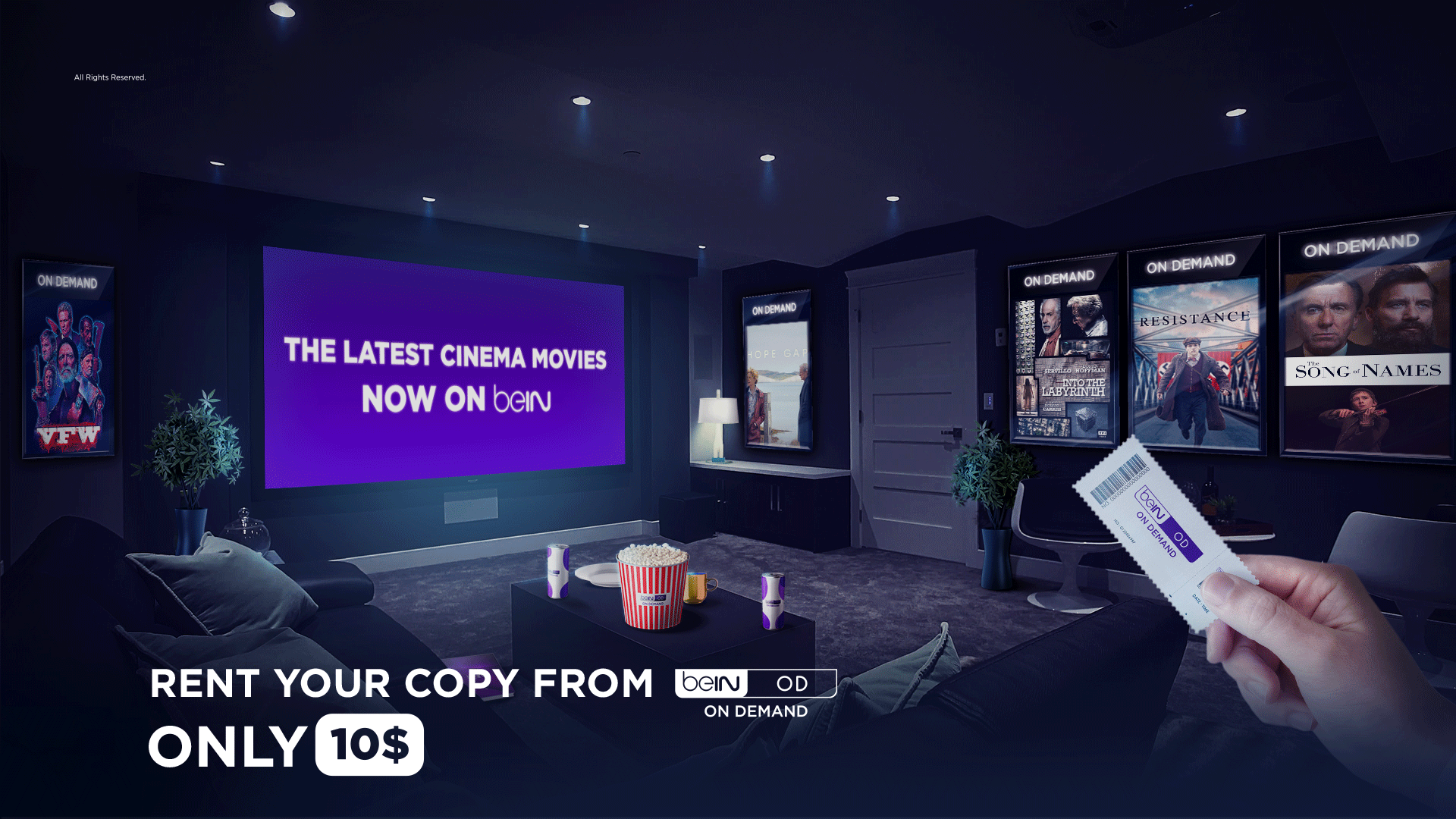 beIN launches amazing new cinema service which offers the latest international movies
